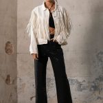CAMPERA DENIM CALISTA - off-white - s