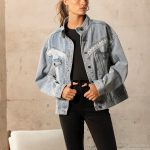 CAMPERA DENIM JACINTA - celeste - s