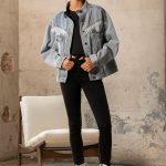 CAMPERA DENIM JACINTA - celeste - l