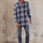 CAMISA BERTHOLD - celeste - xxl