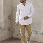 PANTALON CHINO ROMAN - 28 - beige