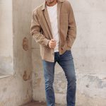 CAMISA BERTRAM - beige - s