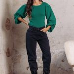 BLUSA BABETTE - verde - s