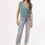 JEANS MOM TACHAS JAYNE - celeste - 24
