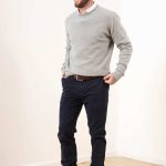 PANTALON CHINO LOIS - marino - 28