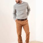 PANTALON CHINO LOIS - tostado - 40