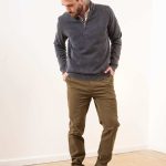 PANTALON CHINO LOIS - verde - 28