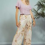 PANTALON GRISELDA - s - beige
