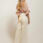 PANTALON AMBER - s - blanco