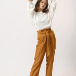 PANTALON ARLET - s - marron