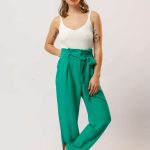 PANTALON ARLET - s - verde