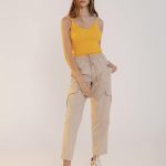 PANTALON CLEA - l - beige