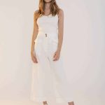 PANTALON CLOE - l - blanco