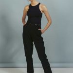 PANTALON CAYETANA - l - negro