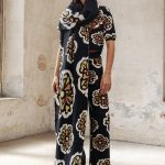 BUFANDA JACQUARD AVOCADO - negro - unico