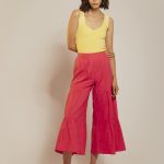 PANTALON EMMELINE - m - fucsia