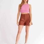 CROP TOP TEJIDO ANUSHA - fucsia - s