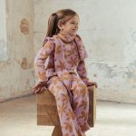 PANTALON JACQUARD EMILY - 2-3 - lila-flores