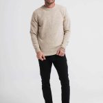 SWEATER PUNTO HAROLD - beige - s