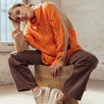 SWEATER PUNTO GIOIA - naranja - s