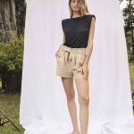 SHORT LIANA - beige - s