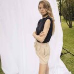 SHORT LIANA - beige - xl