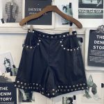 BERMUDA PU NIKKI - negro - s