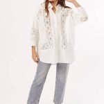 CAMISA LINO ANGELA - blanco - xs-s