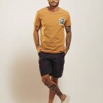 T SHIRT BALTRA - marron-a-space - m