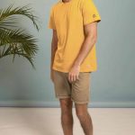 T SHIRT APOLO - mostaza - m