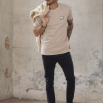 TSHIRT FRANCO - beige - s