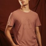 T SHIRT M/C MYLES - caoba - l