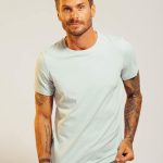 T SHIRT TAFARI - celeste - s