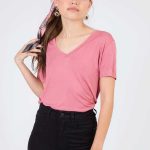 T SHIRT M/C JAVA - rosa - l