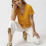 T SHIRT ADALIA - naranja - s
