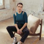 CUT OUT TSHIRT RIB CLARISSA - petroleo - s