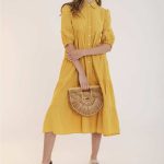 VESTIDO MARALA - mostaza - m