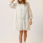 VESTIDO BUANA - blanco - m