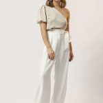 PANTALON ELENA - s - blanco