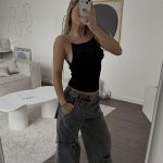 BLUSA TEJIDA DETALLE STRASS NICOLE - negro - s