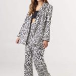 BLAZER ESTAMPADO AYLA - blanco-cebra - s