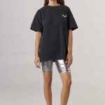 TSHIRT ALGODON EFECTO LAVADO ILSE - negro-soul - xs-s