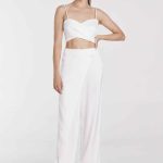 CROP TOP LISCIA - blanco - s