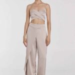 PANTALON SHELIA - champagne - s