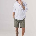 CAMISA REGULAR BUCK - blanco - s