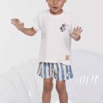 SHORT DE BAÑO TIMOTHY - celeste-a-rayas - 2-3