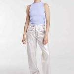 TSHIRT SELENA - celeste - l