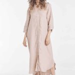 TÚNICA LINO OZAKA - beige - xs-s