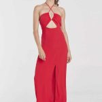 VESTIDO CUT OUT KRISTA - rojo - s